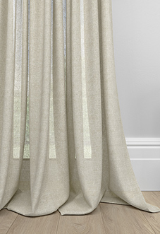 Pescara Voile, Latte - Made to Measure Curtains